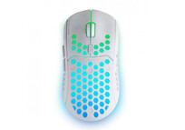 Mars Gaming MMW3 Ratón Gaming Inalámbrico RGB Flow 3200DPI Blanco