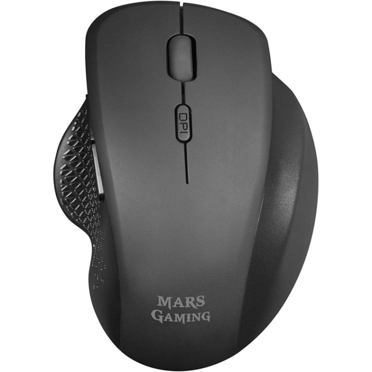 Mars Gaming MMWERGO Ratón Inalámbrico 3200DPI Negro