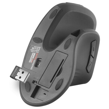Mars Gaming MMW-ERGOPRO Ratón Inalámbrico Vertical 3200 DPI Receptor Inalámbrico 2.4GHz Negro Mars Gaming MMW-ERGOPRO Ratón Inalámbrico Vertical 3200 DPI Receptor Inalámbrico 2.4GHz Negro