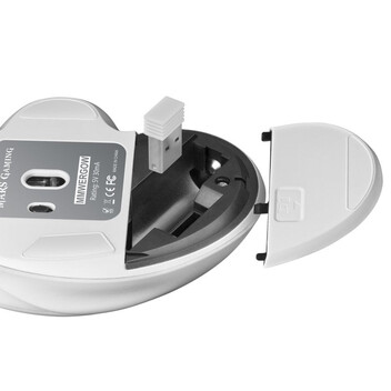 Mars Gaming MMWERGO Ratón Inalámbrico 3200DPI Blanco