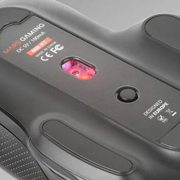 Mars Gaming MM-XT Ratón Gaming RGB Ergonómico con Reposa Pulgar 12800DPI Switches Huano Negro Mars Gaming MM-XT Ratón Gaming RGB Ergonómico con Reposa Pulgar 12800DPI Switches Huano Negro