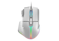 Mars Gaming MM-XT Ratón Gaming RGB Ergonómico con Reposa Pulgar 12800DPI Switches Huano Blanco