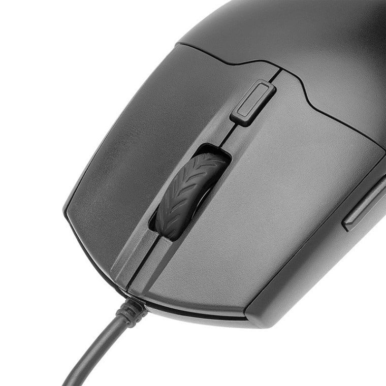 Yeyian Claymore Serie 2001 Ratón Gaming RGB 12000DPI Negro