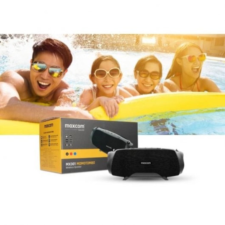 Maxcom MX301 Momotombo Altavoz Portátil Bluetooth 30W Negro