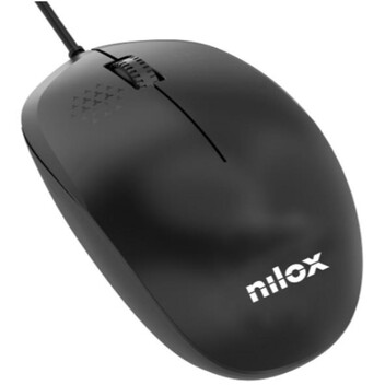 Nilox MOUSB1012 Ratón USB 1200DPI Negro Nilox MOUSB1012 Ratón USB 1200DPI Negro