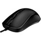 Nilox MOUSB1014 Ratón con Cable USB 2400DPI Negro