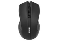 Nilox Ratón Óptico Inalámbrico Ambidestro 1600DPI Negro