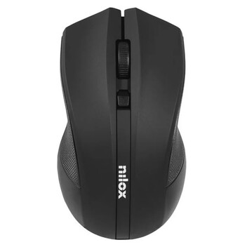 Nilox Ratón Óptico Inalámbrico Ambidestro 1600DPI Negro Nilox Ratón Óptico Inalámbrico Ambidestro 1600DPI Negro