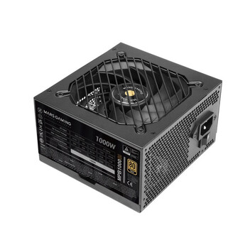 Mars Gaming Mpb1000si Fuente Alimentación Pc Atx 1000w 7 Años De Garantía 80plus Gold 90% Negro