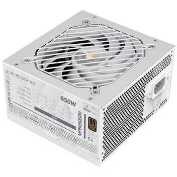 Mars Gaming Mpb650si Fuente Alimentación Atx 650w 7 Años Garantía 80plus Bronze 90% Blanco