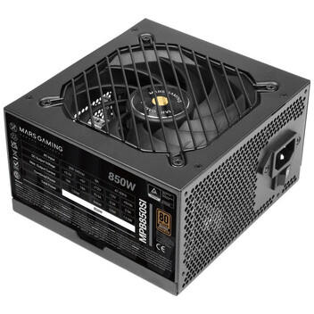 Mars Gaming Mpb850si Fuente Alimentación Atx 850w 7 Años Garantía 80plus Bronze 90% Negro