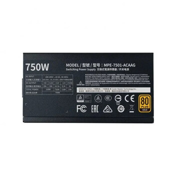 Cooler Master MWE Gold 750 V2 750W 80 Plus Gold Modular