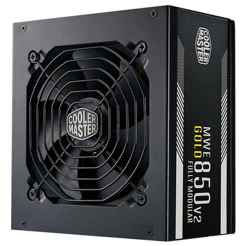 Fuente Alimentación Cooler Master MWE Gold 850 V3 ATX 3.1 PCIe 5.1 850W Modular 80 Plus Gold Fuente Alimentación Cooler Master MWE Gold 850 V3 ATX 3.1 PCIe 5.1 850W Modular 80 Plus Gold