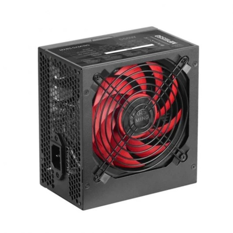 Mars Gaming MPIII550 Fuente Alimentación PC 550W ATX 85% Eficiencia