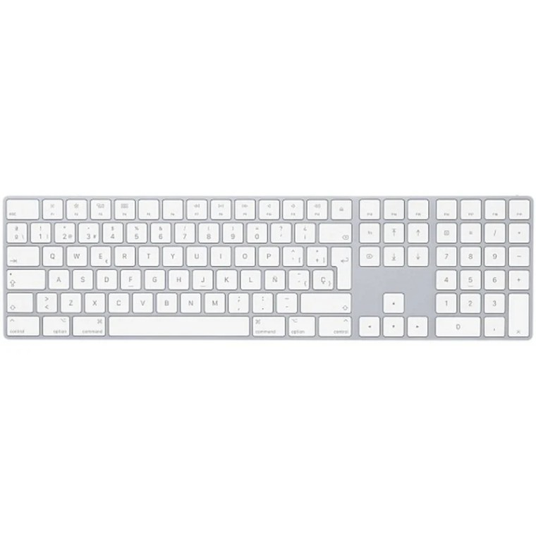 Apple Magic Keyboard con Teclado Numérico Blanco