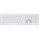 Apple Magic Keyboard con Teclado Numérico Blanco