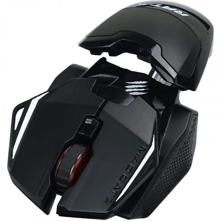 Mad Catz R.A.T. 1+ Ratón Gaming 2000DPI Negro