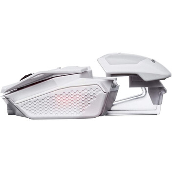 Mad Catz RAT 1+ Ratón Gaming 2000 DPI Blanco