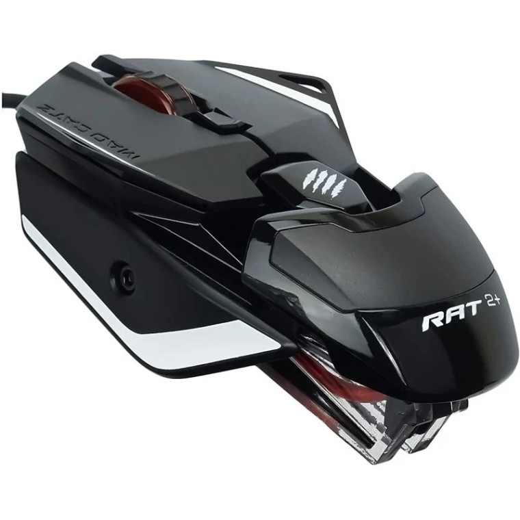 Mad Catz R.A.T. 2+ Ratón Gaming 5000DPI RGB Negro