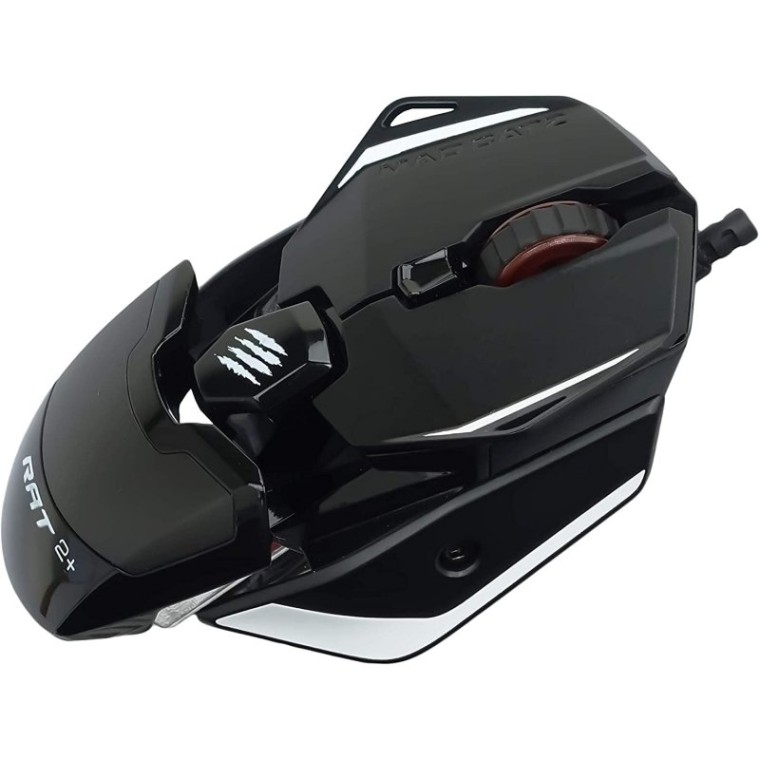 Mad Catz R.A.T. 2+ Ratón Gaming 5000DPI RGB Negro