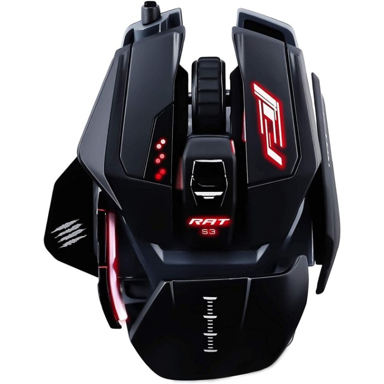 Mad Catz R.a.t. Pro S3 Ratón Gaming 7200DPI RGB Negro