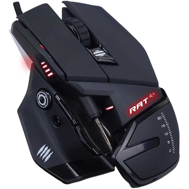 Mad Catz R.A.T 4+ Ratón Gaming 7200DPI Negro