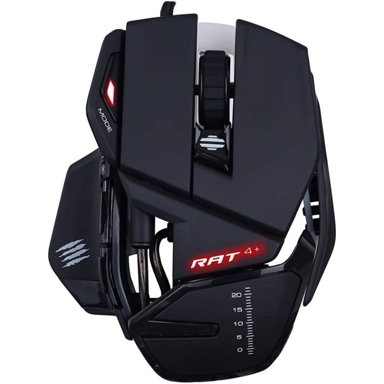 Mad Catz R.A.T 4+ Ratón Gaming 7200DPI Negro