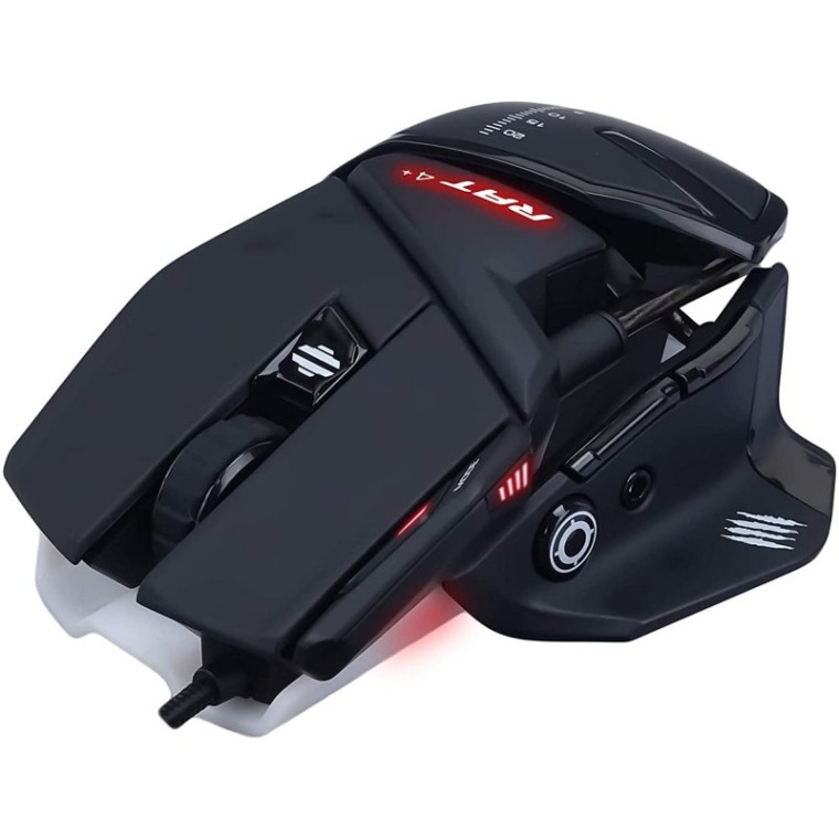 Mad Catz R.A.T 4+ Ratón Gaming 7200DPI Negro