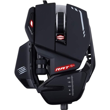 Mad Catz R.A.T. 6+ Ratón Gaming 12000DPI RGB Negro Mad Catz R.A.T. 6+ Ratón Gaming 12000DPI RGB Negro