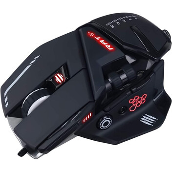 Mad Catz R.A.T. 6+ Ratón Gaming 12000DPI RGB Negro Mad Catz R.A.T. 6+ Ratón Gaming 12000DPI RGB Negro