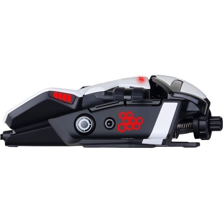 Mad Catz R.A.T. 6+ Ratón Gaming 12000DPI RGB Blanco