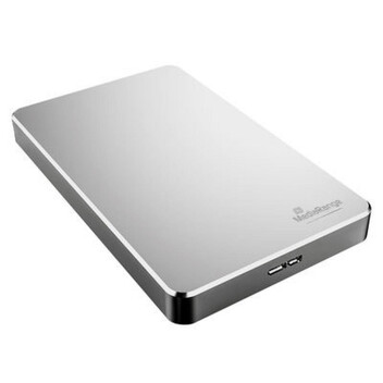 Disco duro externo MediaRange 1TB 2.5" USB 3.2 Gen 1 5400RPM Plata Plug&Play Disco duro externo MediaRange 1TB 2.5" USB 3.2 Gen 1 5400RPM Plata Plug&Play