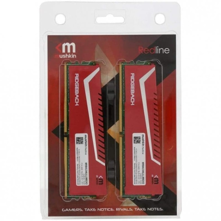 Mushkin Redline DDR4 3466MHz 16GB 2x8GB CL18 Roja