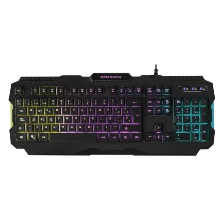 Mars Gaming MRK0 Teclado Gaming Retroiluminado