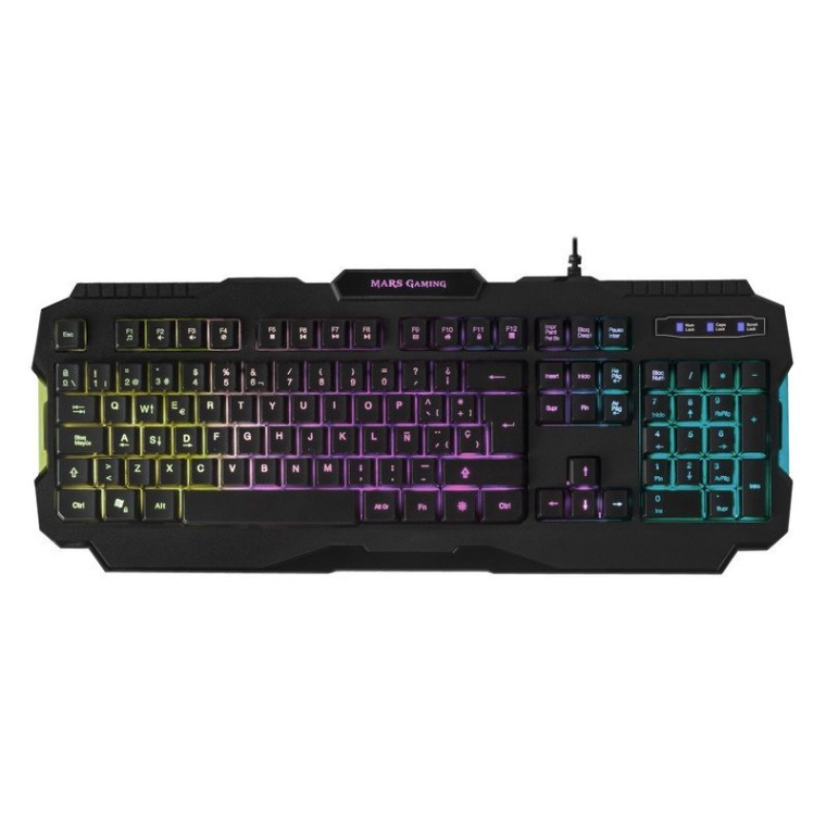 Mars Gaming MRK0 RGB Teclado Gaming Retroiluminado Portugués