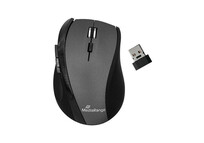 Ratón MediaRange inalámbrico 1600 DPI USB/Bluetooth 5 botones ergonómico