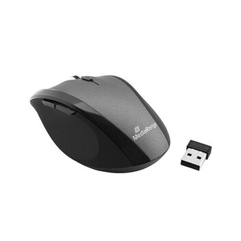 Ratón MediaRange inalámbrico 1600 DPI USB/Bluetooth 5 botones ergonómico Ratón MediaRange inalámbrico 1600 DPI USB/Bluetooth 5 botones ergonómico