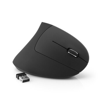Ratón MediaRange inalámbrico 1600 DPI ergonómico vertical mano derecha 6 botones Ratón MediaRange inalámbrico 1600 DPI ergonómico vertical mano derecha 6 botones