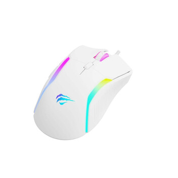 Ratón Havit MS1033 USB Type-A 8000 DPI Blanco 9 Botones Gaming Ratón Havit MS1033 USB Type-A 8000 DPI Blanco 9 Botones Gaming