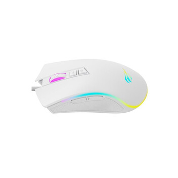 Ratón Havit MS1034 USB 4800DPI Blanco 7 Botones Ergonomía Gaming