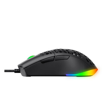 Ratón Havit MS1036 USB 7200 DPI Negro 7 Botones Iluminación RGB