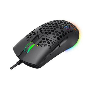 Ratón Havit MS1036 USB 7200 DPI Negro 7 Botones Iluminación RGB