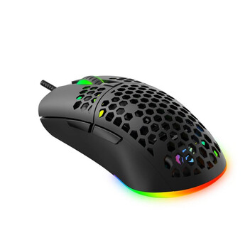 Ratón Havit MS1036 USB 7200 DPI Negro 7 Botones Iluminación RGB