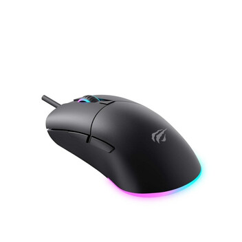 Ratón Havit MS1038 USB 8000 DPI Negro Iluminación 7 Botones Gaming