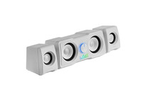 Mars Gaming MS22W Altavoces 2.2 RGB Flow con Subwoofer 35W Blanco