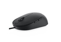 Ratón Dell MS3220 láser 3200 DPI ambidiestro USB A negro 5 botones 2ms