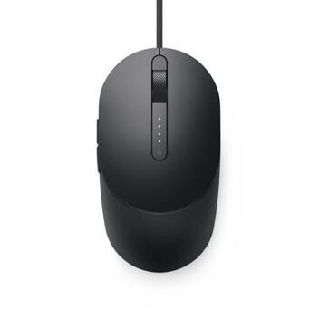 Ratón Dell MS3220 láser 3200 DPI ambidiestro USB A negro 5 botones 2ms