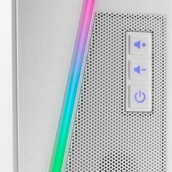 Mars Gaming MS7 Altavoces Gaming 2.0 Bluetooth RGB 20W Blancos Mars Gaming MS7 Altavoces Gaming 2.0 Bluetooth RGB 20W Blancos