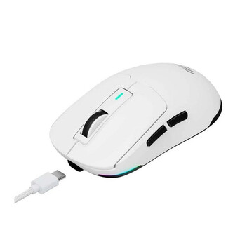 Ratón Havit MS969 WB RF Wireless Bluetooth USB-C 16000 DPI Blanco Iluminación Ratón Havit MS969 WB RF Wireless Bluetooth USB-C 16000 DPI Blanco Iluminación