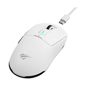 Ratón Havit MS969 WB RF Wireless Bluetooth USB-C 16000 DPI Blanco Iluminación Ratón Havit MS969 WB RF Wireless Bluetooth USB-C 16000 DPI Blanco Iluminación
